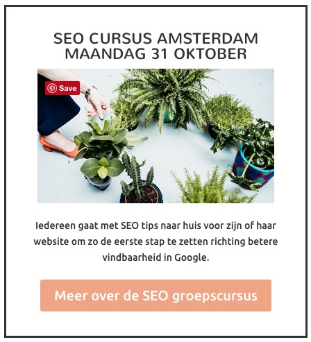 seo cursus amsterdam