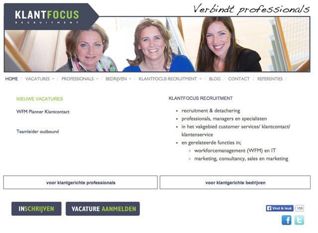 wordpress cursus referentie klantfocusrecruitment