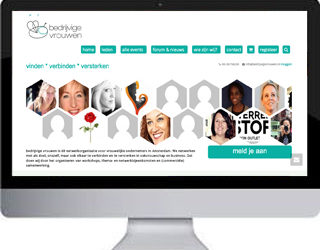 Een website voor bedrijvige vrouwen