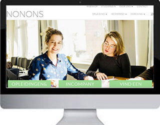 NONONS website / webshop / studieplein