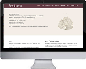 WordPress website Reiki en Aurahealing