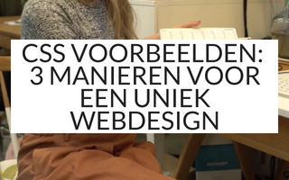 css voorbeelden 3 manieren om je webdesign uniek te maken
