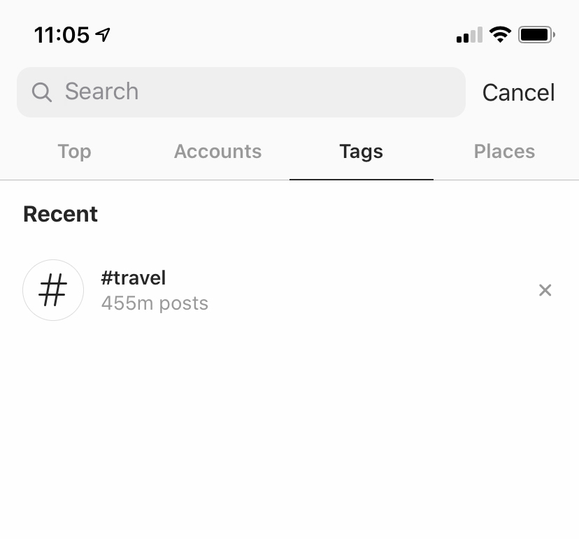 hoeveel hashtags instagram travel