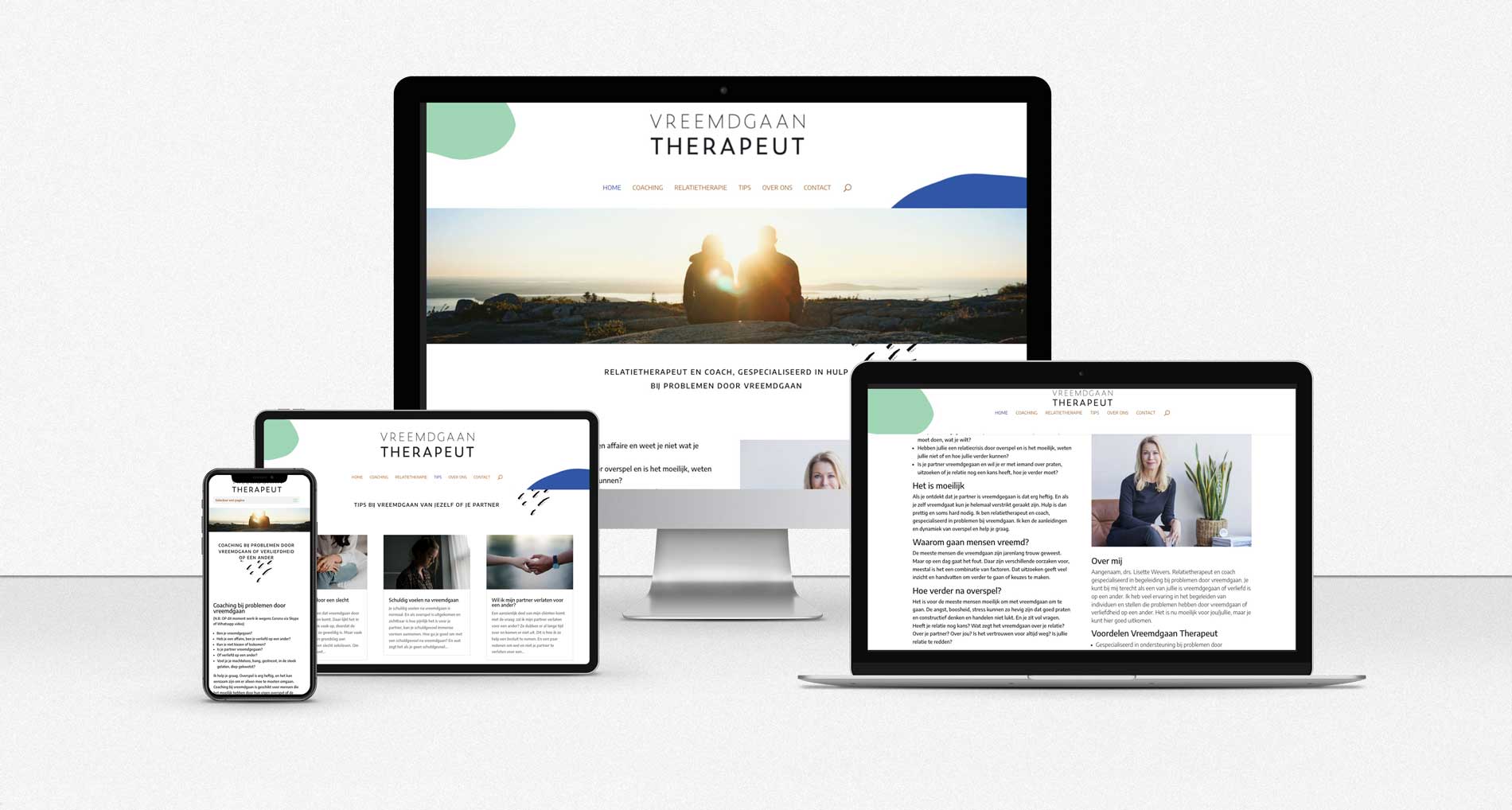 relatie therapeut website design