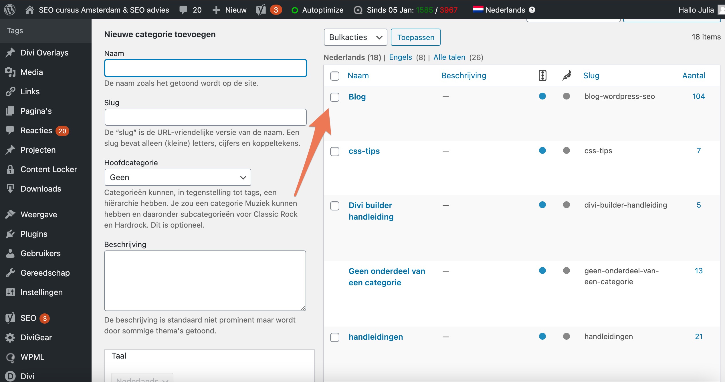 Divi blog overzicht maken 2 divi blog overzicht maken