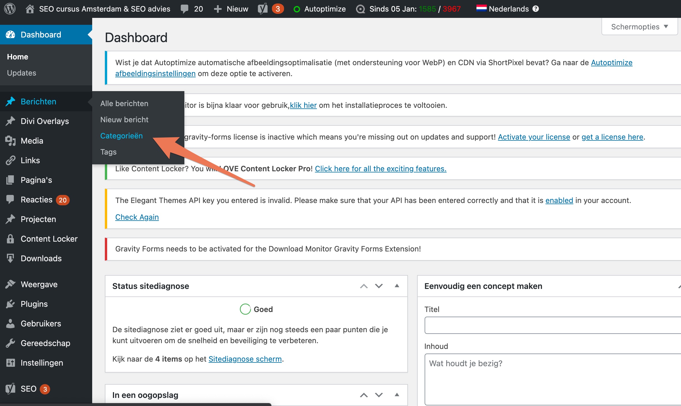 Divi blog overzicht maken divi blog overzicht maken