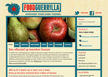 WordPress FoodGuerrilla