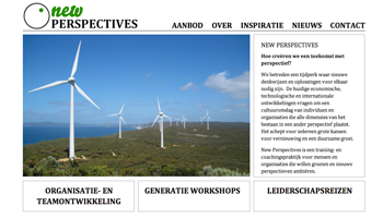 new perspectives WordPress website